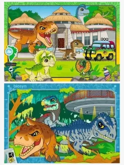 Spil & Puslespil-Ravensburger Børnepuslespil x 2 Jurassic World Explorers