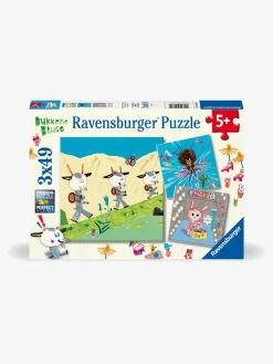 Spil & Puslespil-Ravensburger Bukkene Bruse Puslespil 3x49 Brikker