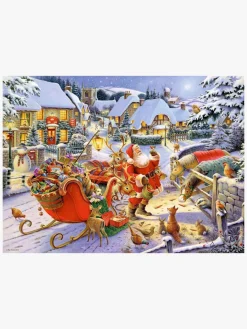 Spil & Puslespil-Ravensburger Christmas Collection No1 Puslespil 2x500 Brikker