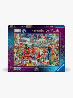 Spil & Puslespil-Ravensburger Christmas No:29 Puslespil 1000 Brikker