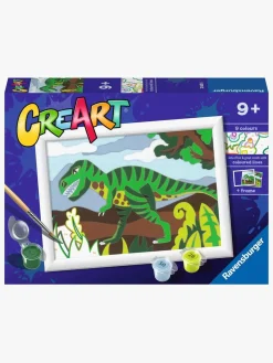 Kreativt Legetøj-Ravensburger CreArt Malesæt Roaming Dinosaur