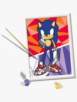 Kreativt Legetøj-Ravensburger CreArt Sonic Prime Malesæt