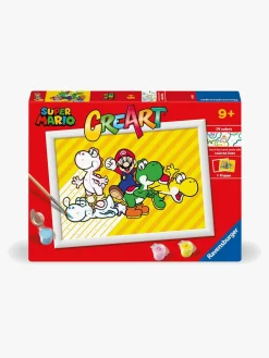 Kreativt Legetøj-Ravensburger CreArt Super Mario Malesæt