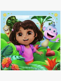 Spil & Puslespil-Ravensburger Dora Udforskeren Puslespil 3x49 Brikker