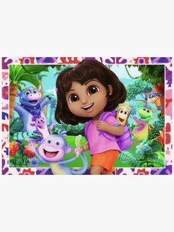 Spil & Puslespil-Ravensburger Dora Udforskeren Puslespil 2x24 Brikker