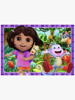 Spil & Puslespil-Ravensburger Dora Udforskeren Puslespil 2x12 Brikker