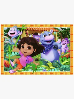 Spil & Puslespil-Ravensburger Dora Udforskeren Puslespil 2x12 Brikker