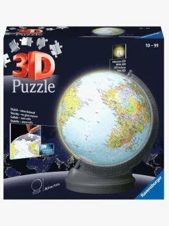 Spil & Puslespil-Ravensburger 3D-puslespil Globus med Lys 540 Brikker
