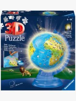 Spil & Puslespil-Ravensburger 3D-puslespil Natlampe Globus 180 Brikker