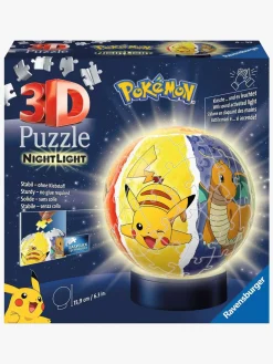 Spil & Puslespil-Ravensburger 3D-puslespil Pokémon Natlampe 72 Brikker