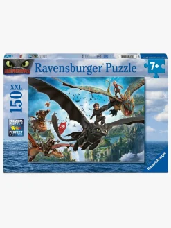Spil & Puslespil-Ravensburger Dragons XXL Puslespil 150 Brikker