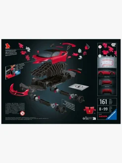 Spil & Puslespil-Ravensburger Ferrari SF90 Stradale 3D-puslespil 161 Brikker