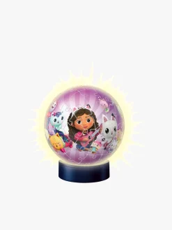 Spil & Puslespil-Ravensburger Gabby's Dollhouse 3D-puslespil Natlampe 72 Dele