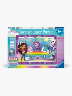 Spil & Puslespil-Ravensburger Gabby's Dollhouse XXL Puslespil 100 Brikker