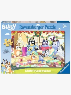 Spil & Puslespil-Ravensburger Gulvpuslespil Bluey Jul 24 Brikker