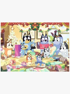 Spil & Puslespil-Ravensburger Gulvpuslespil Bluey Jul 24 Brikker