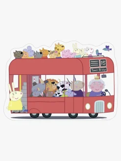 Spil & Puslespil-Ravensburger Gulvpuslespil Gurli Gris Bus, 24 Brikker