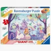 Spil & Puslespil-Ravensburger Gulvpuslespil Enhjørninger 24 Brikker