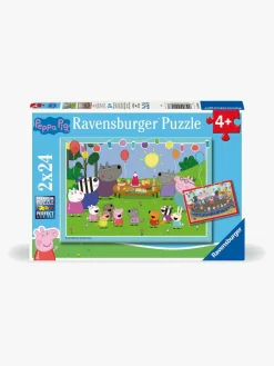 Spil & Puslespil-Ravensburger Gurli Gris Puslespil 2x24 Brikker