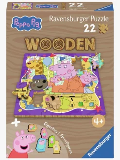 Spil & Puslespil-Ravensburger Gurli Gris Træpuslespil 22 Brikker