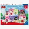 Spil & Puslespil-Ravensburger Hello Kitty Super Style Puslespil 3x49 Brikker