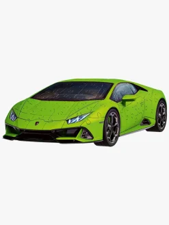 Spil & Puslespil-Ravensburger Iconics 3D-puslespil Lamborghini Huracán EVO-Verde 158 Brikker