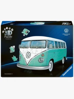 Spil & Puslespil-Ravensburger Iconics 3D-puslespil Volkswagen T1 185 Brikker