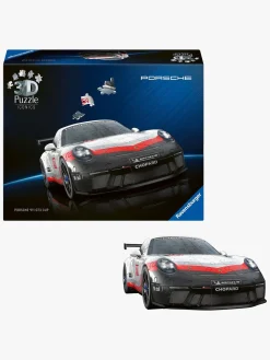 Spil & Puslespil-Ravensburger Iconics 3D-puslespil Porsche 911 GT3 Cup 154 Brikker