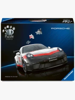 Spil & Puslespil-Ravensburger Iconics 3D-puslespil Porsche 911 GT3 Cup 154 Brikker