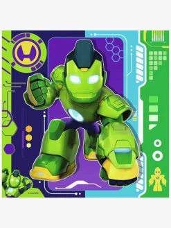 Spil & Puslespil-Ravensburger Iron Man & His Awesome Friends Puslespil 3x49 Brikker