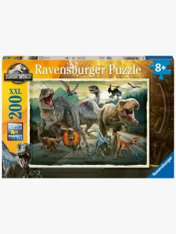 Spil & Puslespil-Ravensburger Jurassic World XXL Puslespil 200 Brikker
