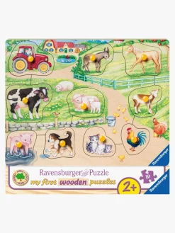 Spil & Puslespil-Ravensburger Knoppuslespil Morgen På Gården 10 Brikker