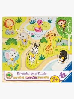 Spil & Puslespil-Ravensburger Knoppuslespil Zoodyr 8 Brikker