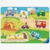 Spil & Puslespil-Ravensburger Knoppuslespil Yndlingskøretøjer 8 Brikker