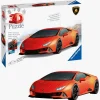 Spil & Puslespil-Ravensburger Lamborghini Huracán EVO MK2 3D-puslespil 156 Brikker