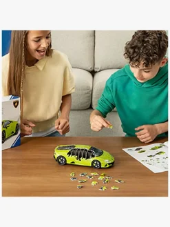 Spil & Puslespil-Ravensburger Lamborghini Huracán EVO-Verde 3D-puslespil 156 Brikker