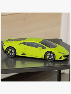 Spil & Puslespil-Ravensburger Lamborghini Huracán EVO-Verde 3D-puslespil 156 Brikker