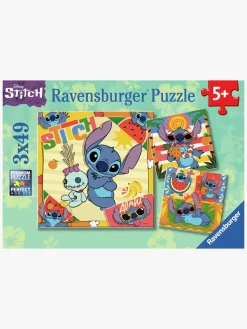 Spil & Puslespil-Ravensburger Lilo & Stitch Puslespil 3x49 Brikker