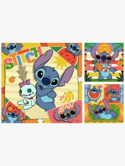 Spil & Puslespil-Ravensburger Lilo & Stitch Puslespil 3x49 Brikker