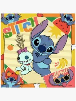 Spil & Puslespil-Ravensburger Lilo & Stitch Puslespil 3x49 Brikker