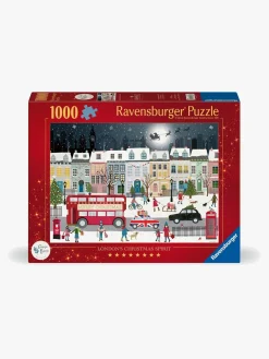 Spil & Puslespil-Ravensburger London's Christmas Spirit Puslespil 1000 Brikker