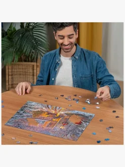 Spil & Puslespil-Ravensburger Magical Christmas Starline Puslespil 500 Brikker