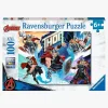 Spil & Puslespil-Ravensburger Marvel Avengers Puslespil Thor XXL 100 Brikker