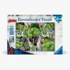 Spil & Puslespil-Ravensburger Marvel Avengers Den Fantastiske Hulk XXL Puslespil 100 Brikker