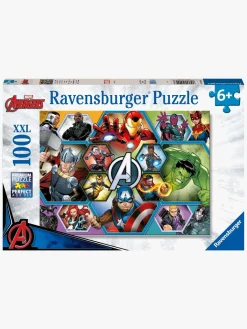 Spil & Puslespil-Ravensburger Marvel Avengers XXL Puslespil 100 Brikker