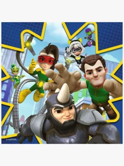 Spil & Puslespil-Ravensburger Marvel Spidey and His Amazing Friends Puslespil 3x49 Brikker