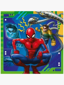 Legetøj Til Børn På 0-10 År|Spil & Puslespil-Ravensburger Marvel Spider-Man Puslespil 3x49 Brikker
