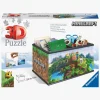 Spil & Puslespil-Ravensburger Minecraft 3D-puslespil Skattekiste 108 Brikker