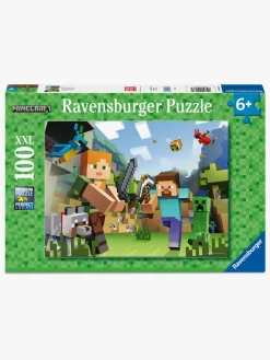 Spil & Puslespil-Ravensburger Minecraft Puslespil 100 Brikker
