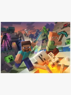 Spil & Puslespil-Ravensburger Minecraft XXL Puslespil 100 Brikker